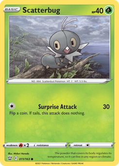 Scatterbug #11 Battle Styles