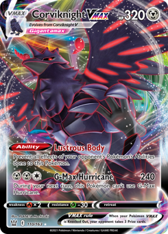 Corviknight VMAX #110 Battle Styles