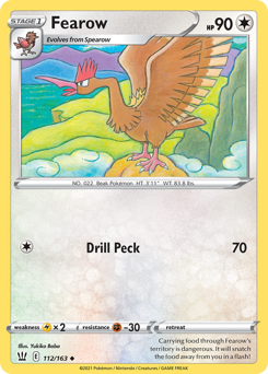 Fearow #112 Battle Styles