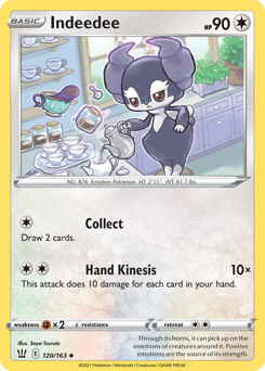 Indeedee #120 Battle Styles