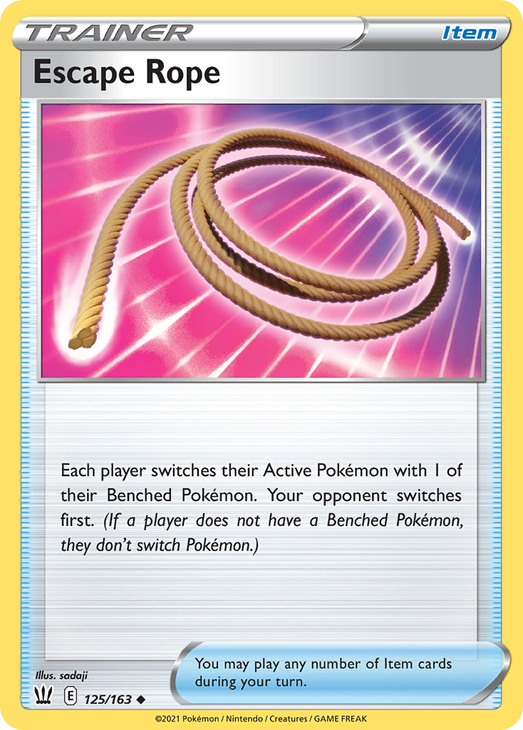 Escape Rope #125 Battle Styles