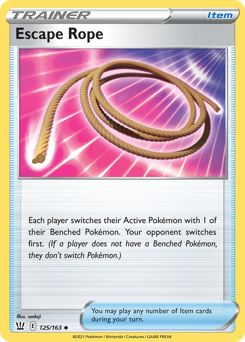 Escape Rope #125 Battle Styles