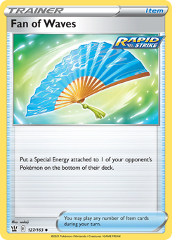 Fan of Waves #127 Battle Styles