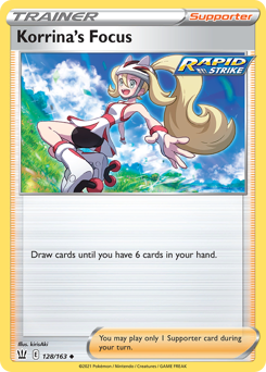Korrina's Focus #128 Battle Styles