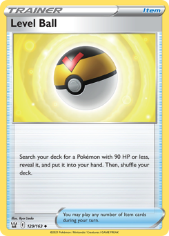 Level Ball #129 Battle Styles