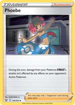 Phoebe #130 Battle Styles