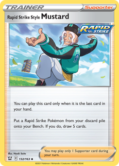Rapid Strike Style Mustard #132 Battle Styles