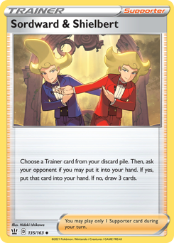 Sordward & Shielbert #135 Battle Styles