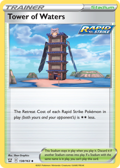 Tower of Waters #138 Battle Styles
