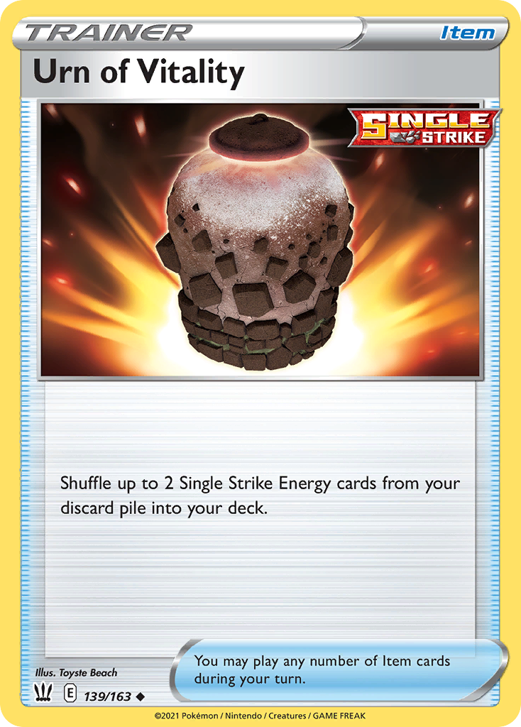 Urn of Vitality #139 Battle Styles
