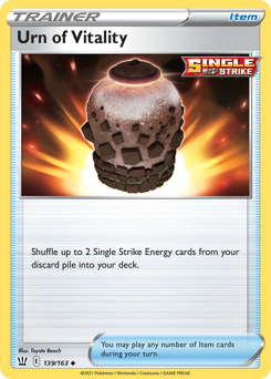 Urn of Vitality #139 Battle Styles