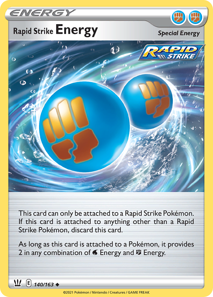 Rapid Strike Energy #140 Battle Styles
