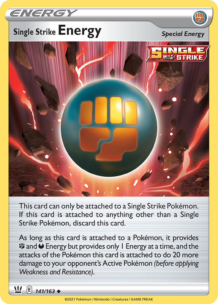 Single Strike Energy #141 Battle Styles