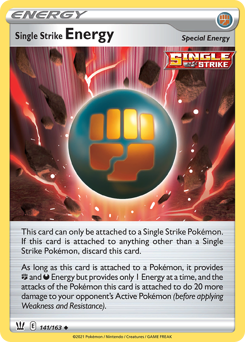 Single Strike Energy #141 Battle Styles