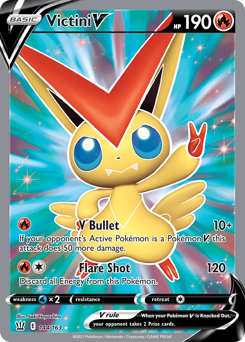Victini V #144 Battle Styles