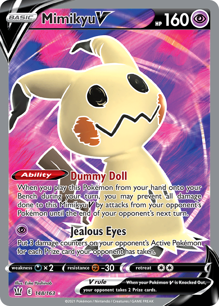 Mimikyu V #148 Battle Styles
