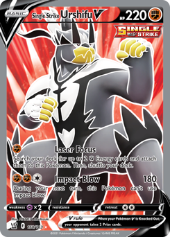 Single Strike Urshifu V #150 Battle Styles