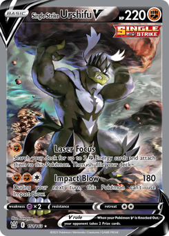 Single Strike Urshifu V #151 Battle Styles