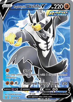 Rapid Strike Urshifu V #152 Battle Styles