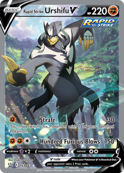Rapid Strike Urshifu V #153 Battle Styles