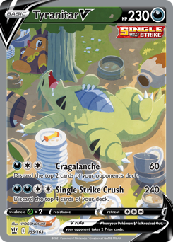 Tyranitar V #155 Battle Styles