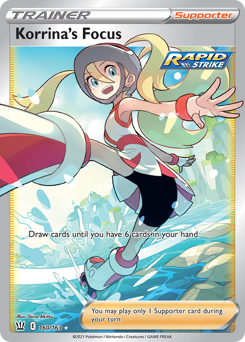 Korrina's Focus #160 Battle Styles