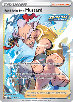 Rapid Strike Style Mustard #162 Battle Styles