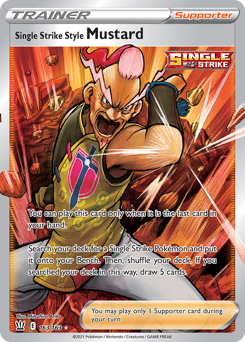 Single Strike Style Mustard #163 Battle Styles