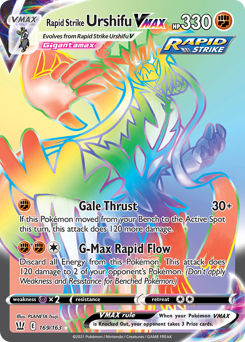 Rapid Strike Urshifu VMAX #169 Battle Styles