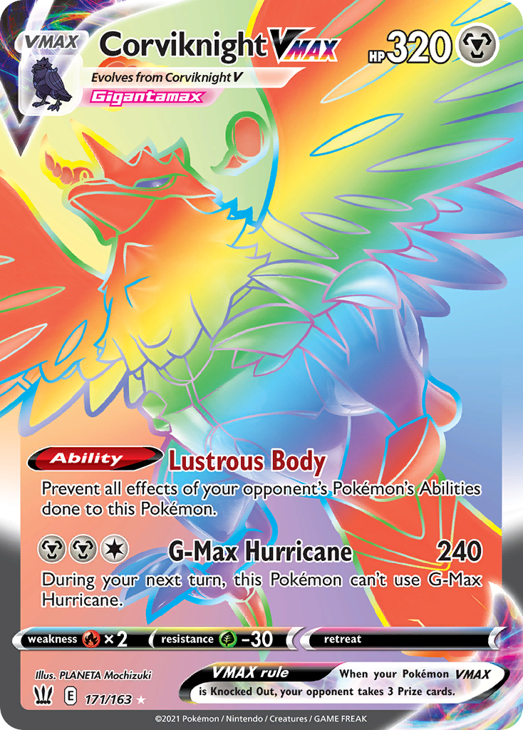 Corviknight VMAX #171 Battle Styles