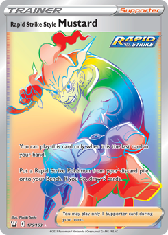 Rapid Strike Style Mustard #176 Battle Styles