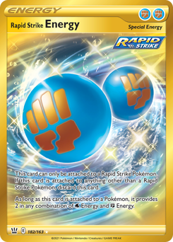 Rapid Strike Energy #182 Battle Styles