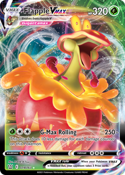 Flapple VMAX #19 Battle Styles