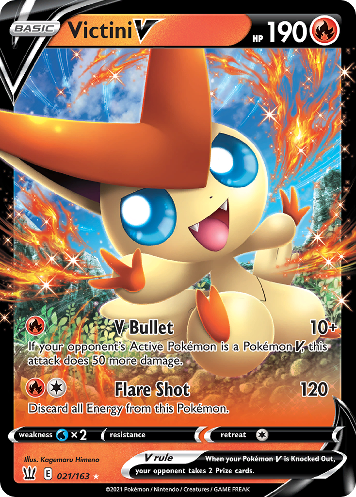 Victini V #21 Battle Styles
