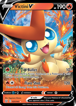 Victini V #21 Battle Styles