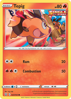 Tepig #23 Battle Styles