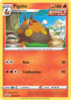 Pignite #24 Battle Styles