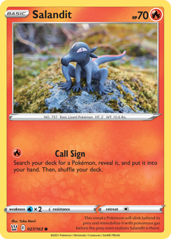 Salandit #27 Battle Styles