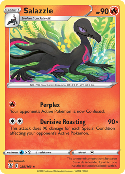 Salazzle #28 Battle Styles