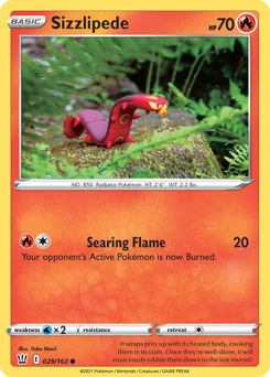 Sizzlipede #29 Battle Styles