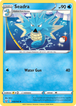 Seadra #32 Battle Styles