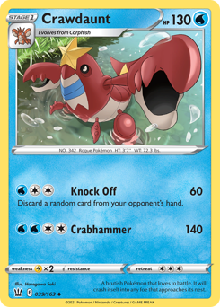 Crawdaunt #39 Battle Styles