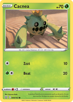 Cacnea #4 Battle Styles