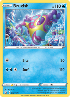 Bruxish #43 Battle Styles