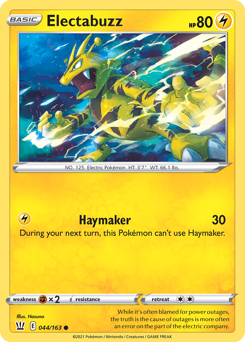 Electabuzz Battle Styles #44