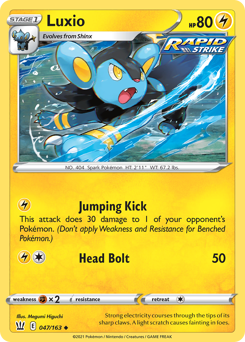 Luxio #47 Battle Styles