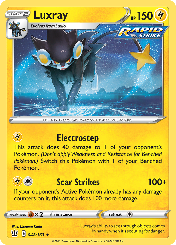 Luxray #48 Battle Styles
