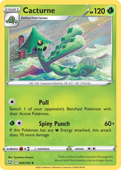 Cacturne #5 Battle Styles
