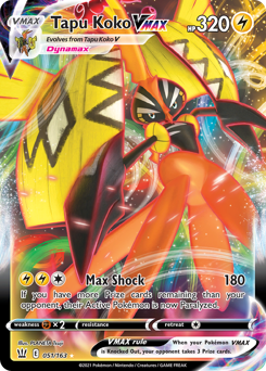Tapu Koko VMAX #51 Battle Styles