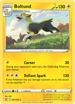 Boltund #53 Battle Styles